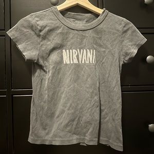 John galt brandy Melville nirvana baby tee